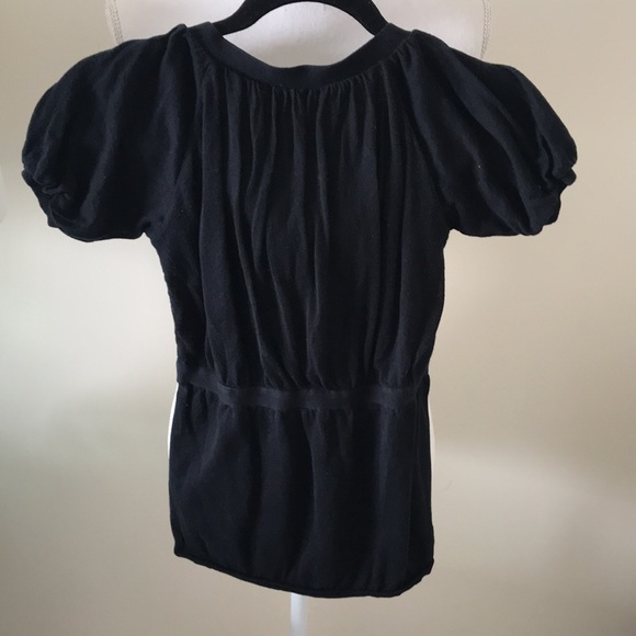 Black coop neck Prada top - Picture 3 of 4